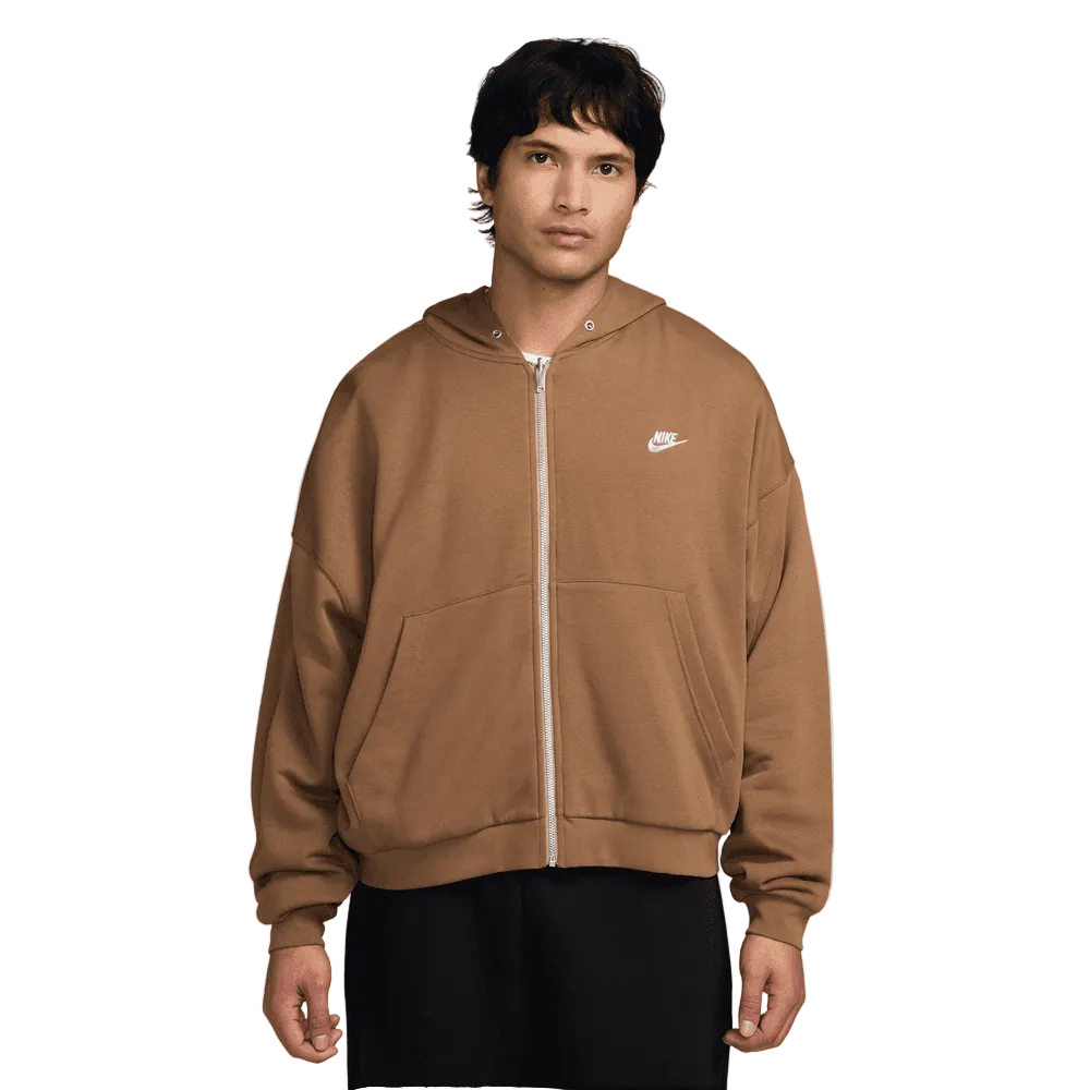 Nike Oversized Fleece Full-Zip Reversible Hoodie