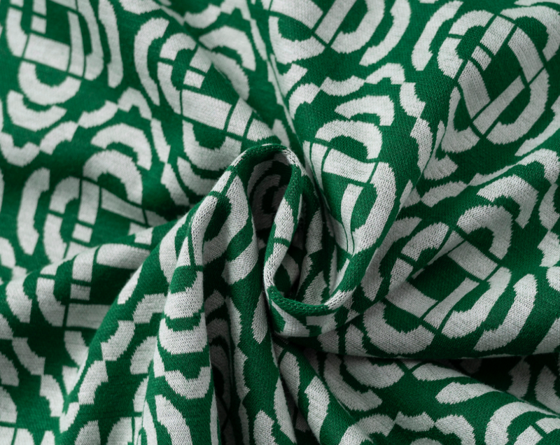 Men’s Emerald Pattern Polo & Shorts Set