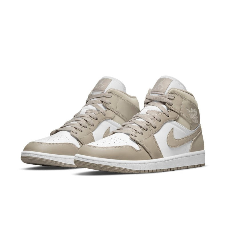 Air Jordan 1 Mid 'College Grey Linen' – 554724-082