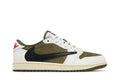 Travis Scott x Air Jordan 1 Low OG SP 'Reverse Olive' Men's & Women's Sneakers