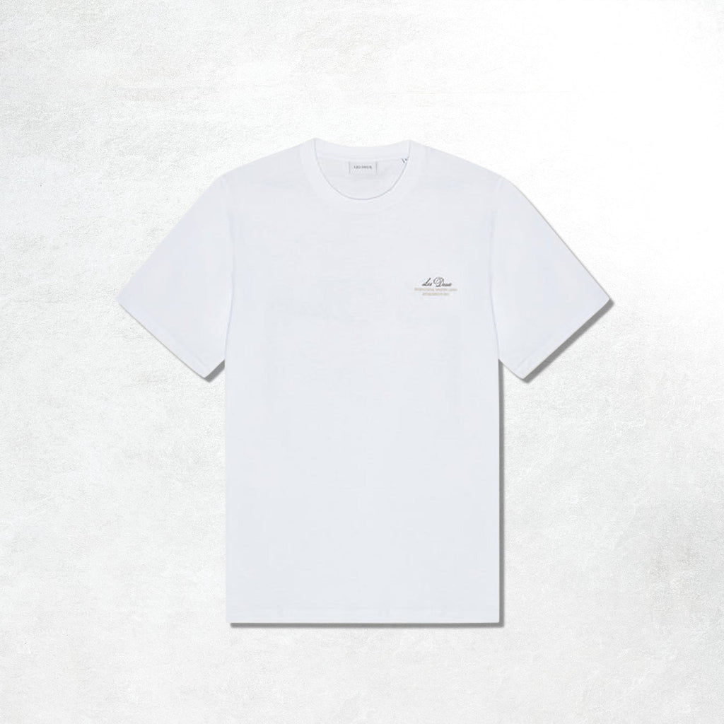 Les Deux Ben Globe T-Shirt: White