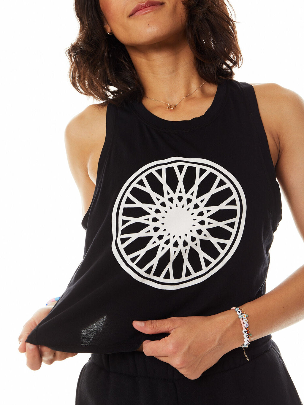 BLACK TARA TANK