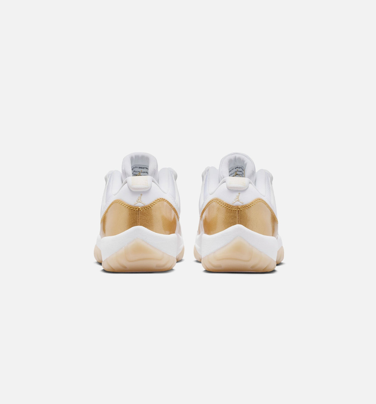 Air Jordan 11 Retro Low Mother's Day Women's Lifestyle Shoes - White/Metallic Gold/Team Gold