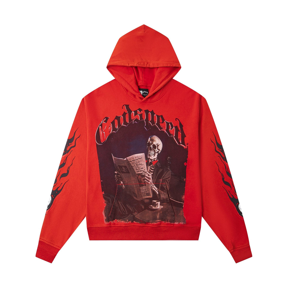 Godspeed Black Monday Skeleton Graphic Hoodie