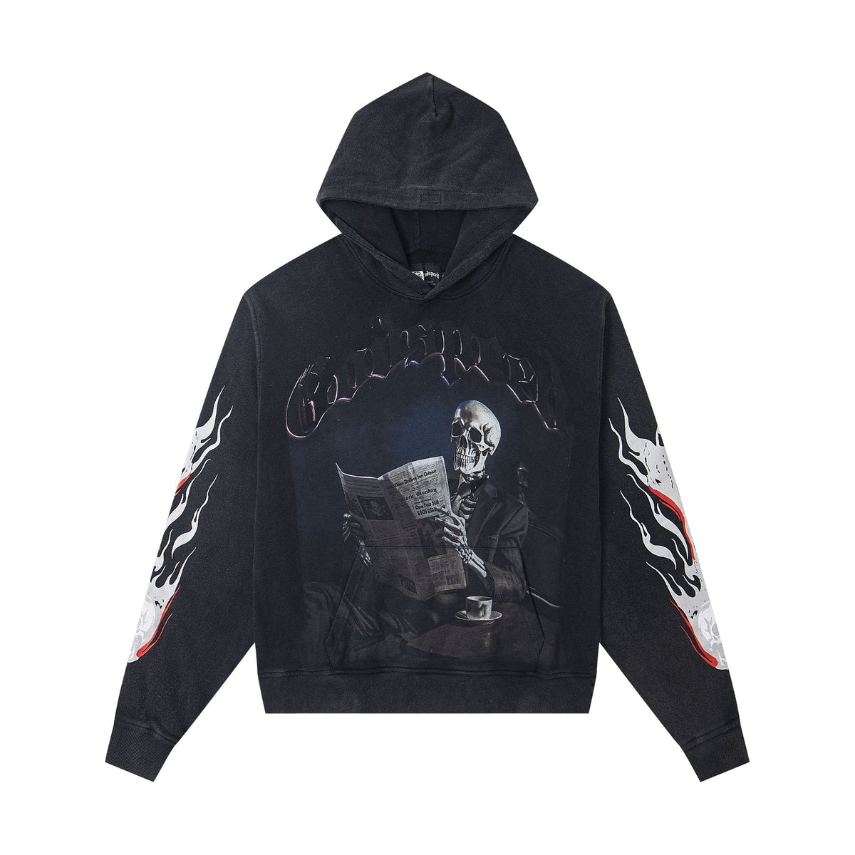 Godspeed Black Monday Skeleton Graphic Hoodie