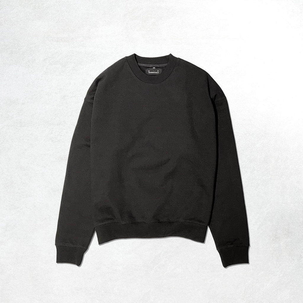 UP Essentials Oversized Sweat: Black