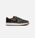 Air Jordan 1 Retro Low OG Grade School Lifestyle Shoe - Black/Varsity Red/Summit White