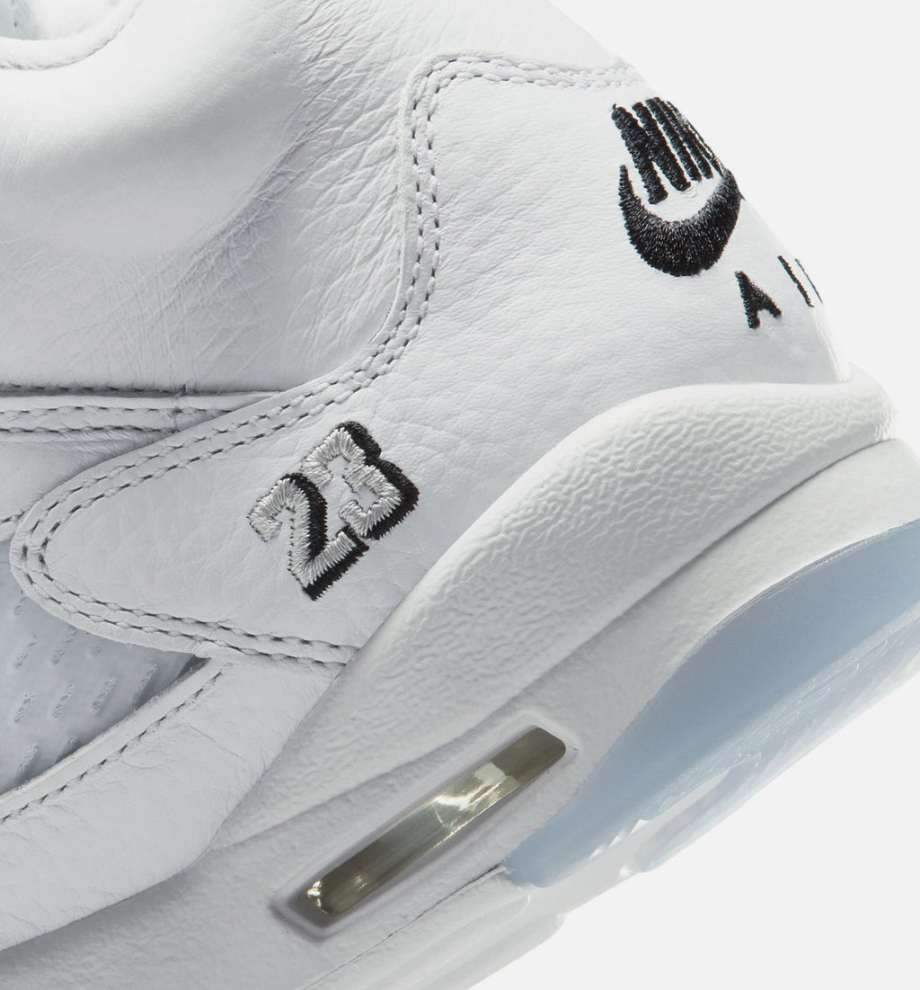 Air Jordan 5 Retro OG White Metallic – Grade School Lifestyle Shoe in White/Black/Metallic Silver