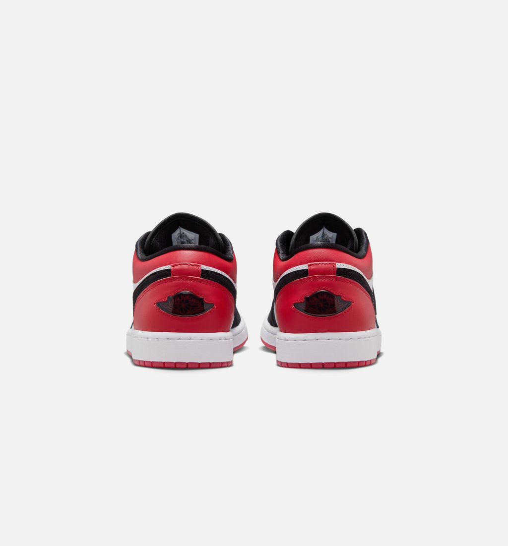 Air Jordan 1 Low SE Men's Sneakers | White/Varsity Red/Black