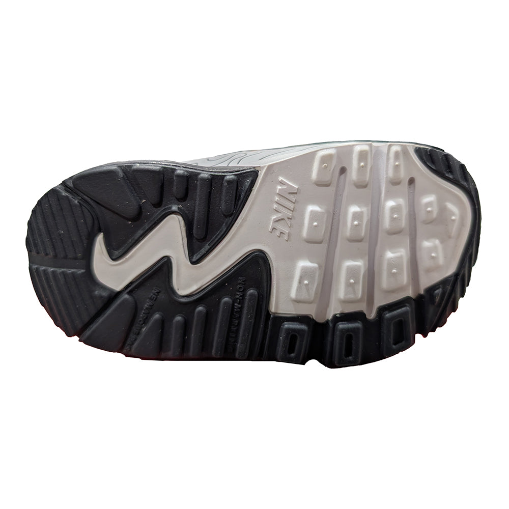 Toddler's Nike Air Max 90 LTR SE Sail/Multi-Color-Gridiron (DX1817 100)