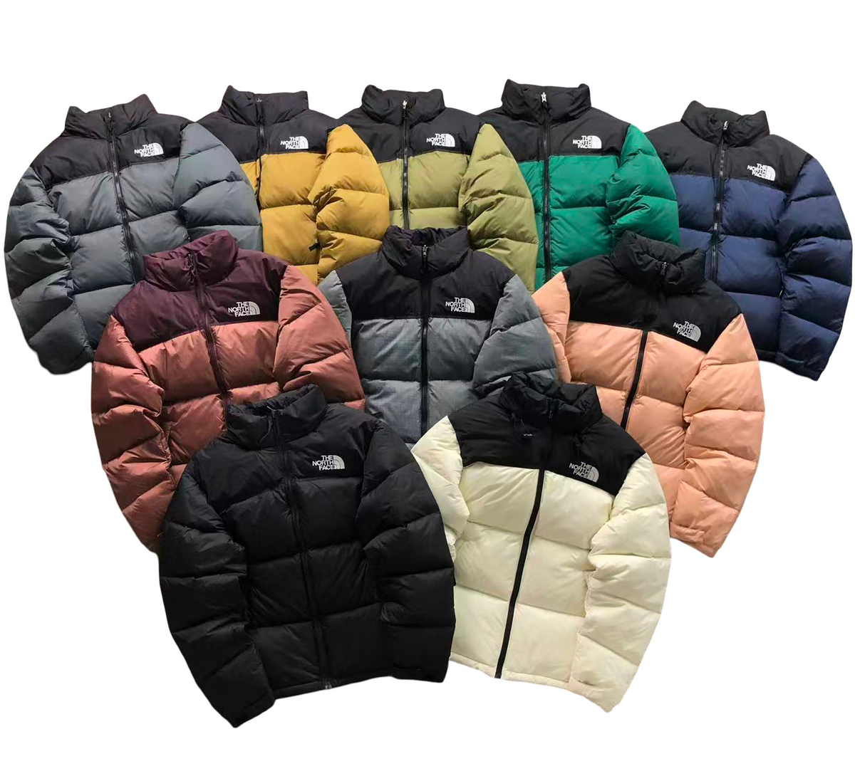 The North Face 1996 Retro Nuptse Down Jacket in Green