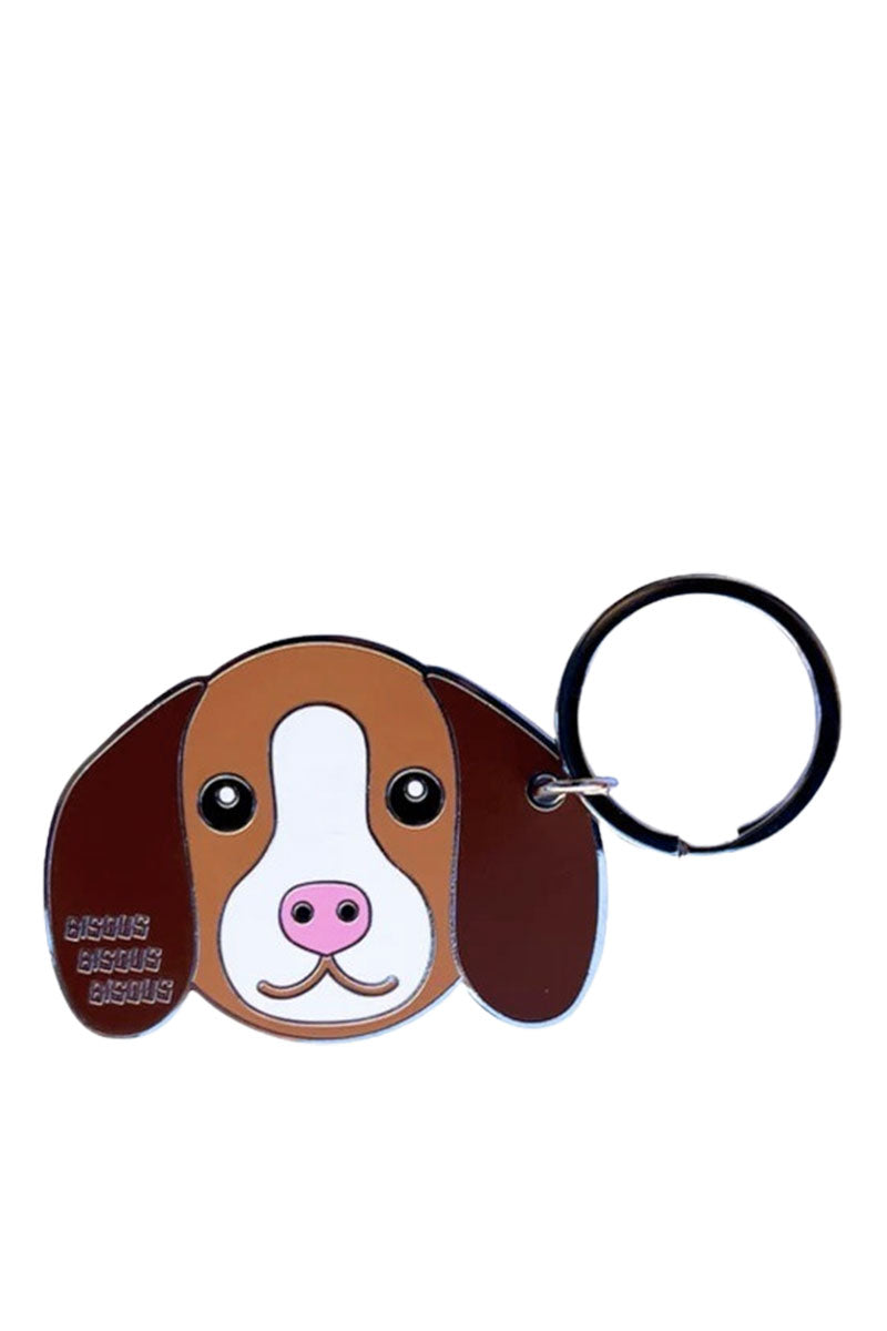 BISOUS SKATEBOARDS KEYCHAIN Chien
