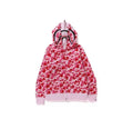 BAPE Shark Full Zip Hoodie – Dual Hood Pink Camo Edition