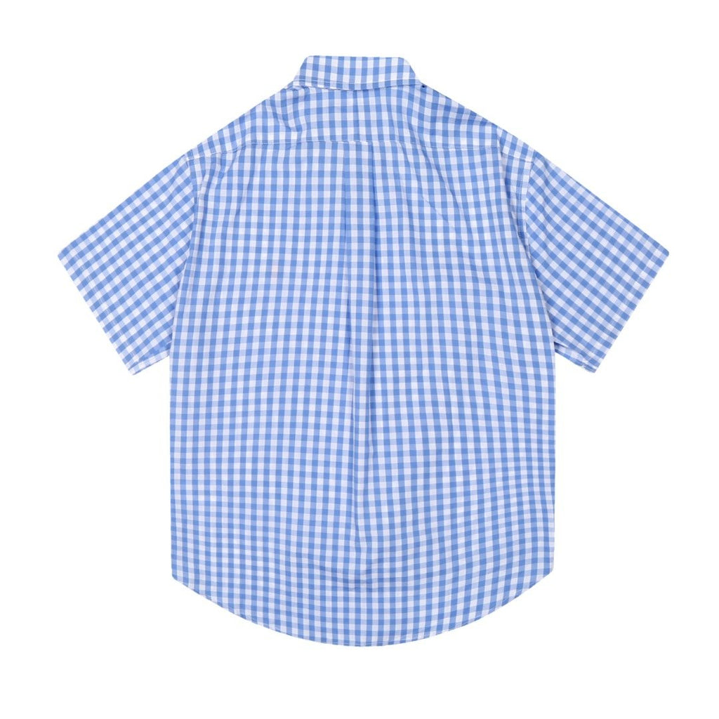 Ralph Lauren Gingham Short-Sleeve Button-Down Shirt