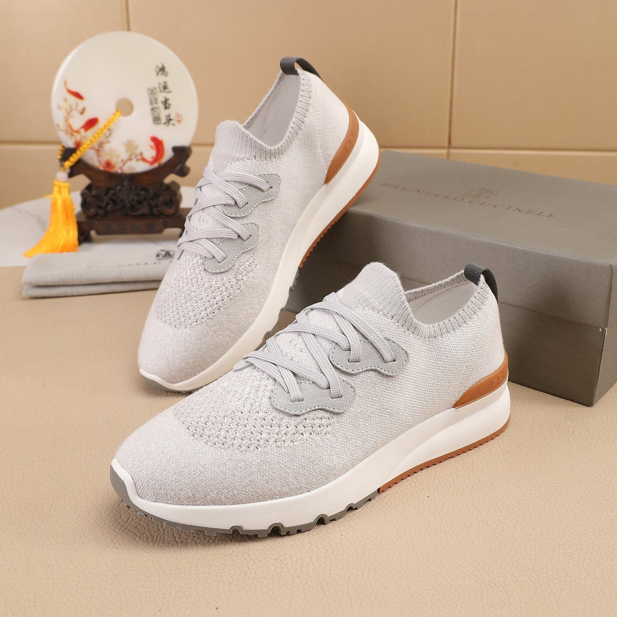 Brunello Cucinelli Knit Sneakers