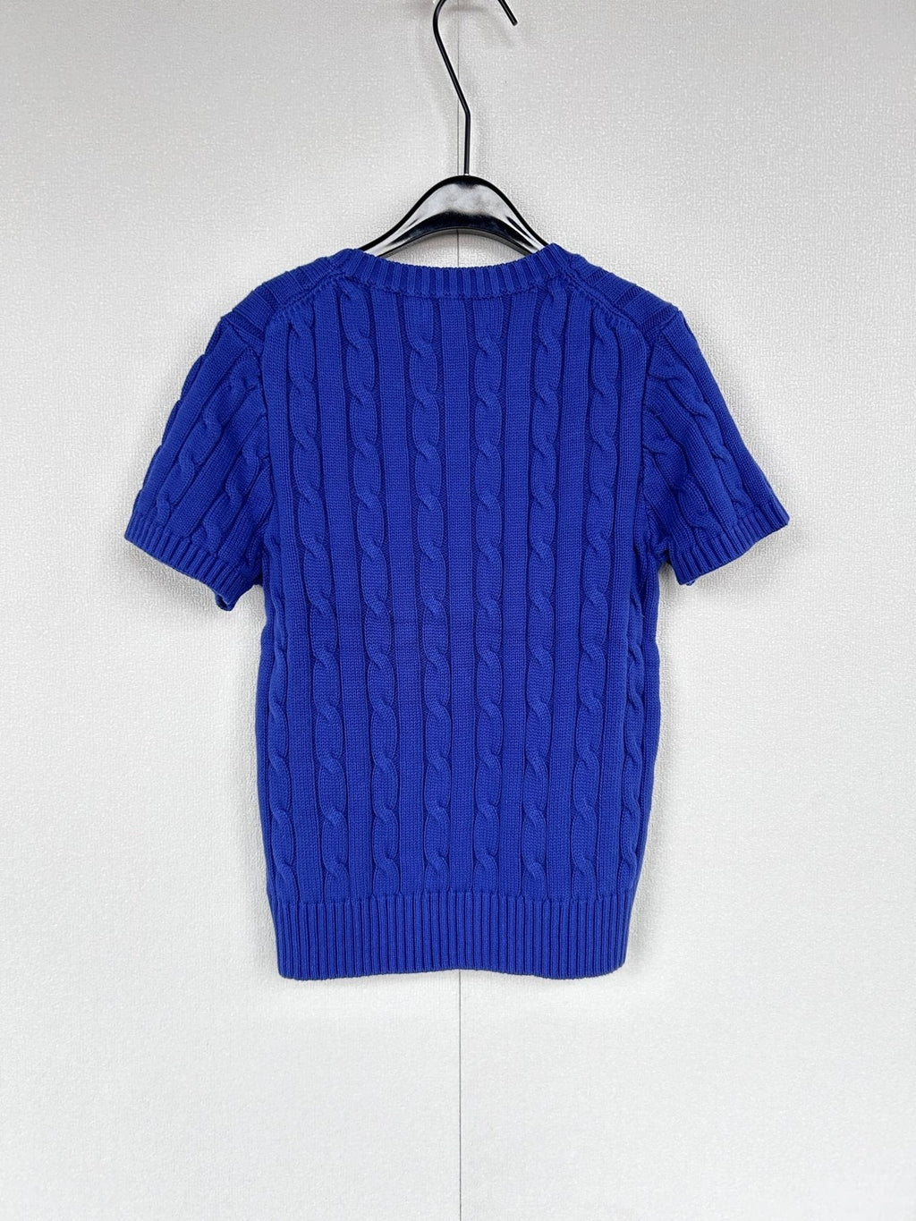 Ralph Lauren Women's Short-Sleeve Cable-Knit Sweater