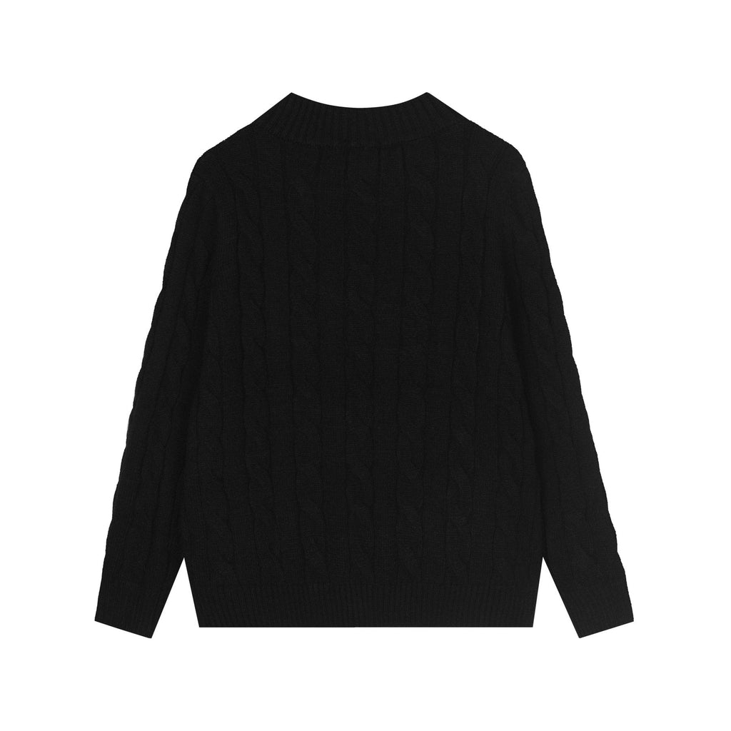 Ralph Lauren Cable-Knit Quarter-Zip Sweater