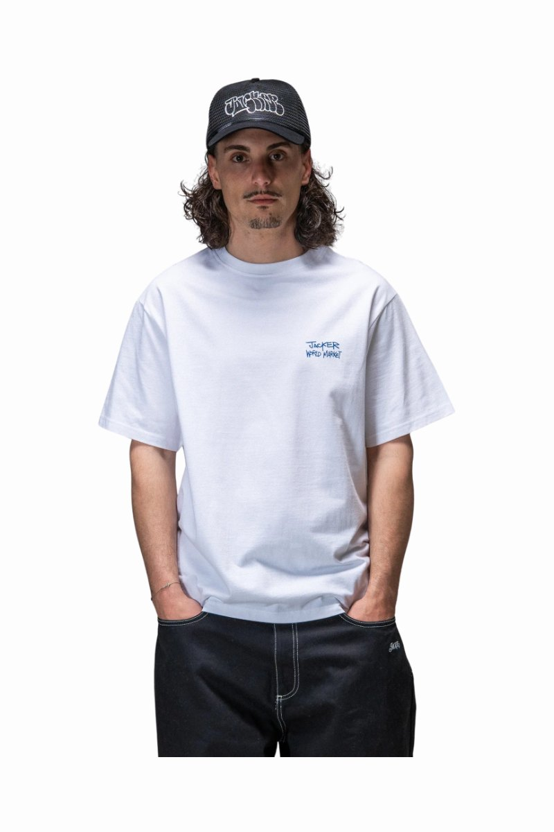 JACKER WORLDWIDE MARKET T-SHIRT White